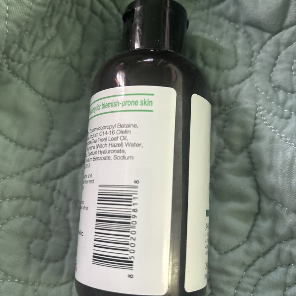 Skin Nutrition Botanicals Tea‎ Tree Oil + Salicylic Acid Balancing Face Wash - Picture 4 of 6
